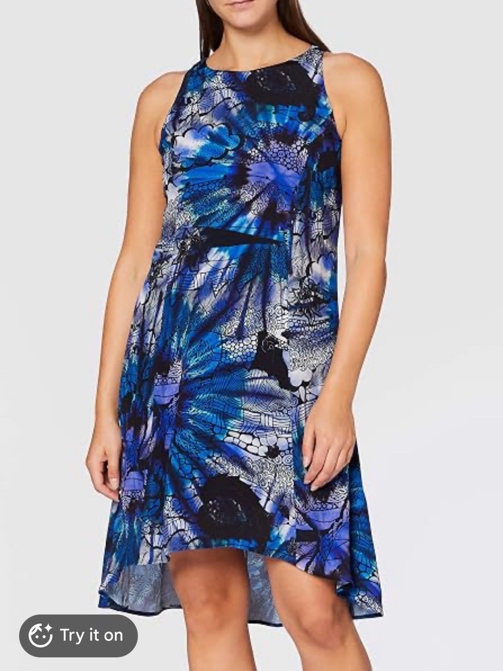 Desigual Abstract Print Dress Size M